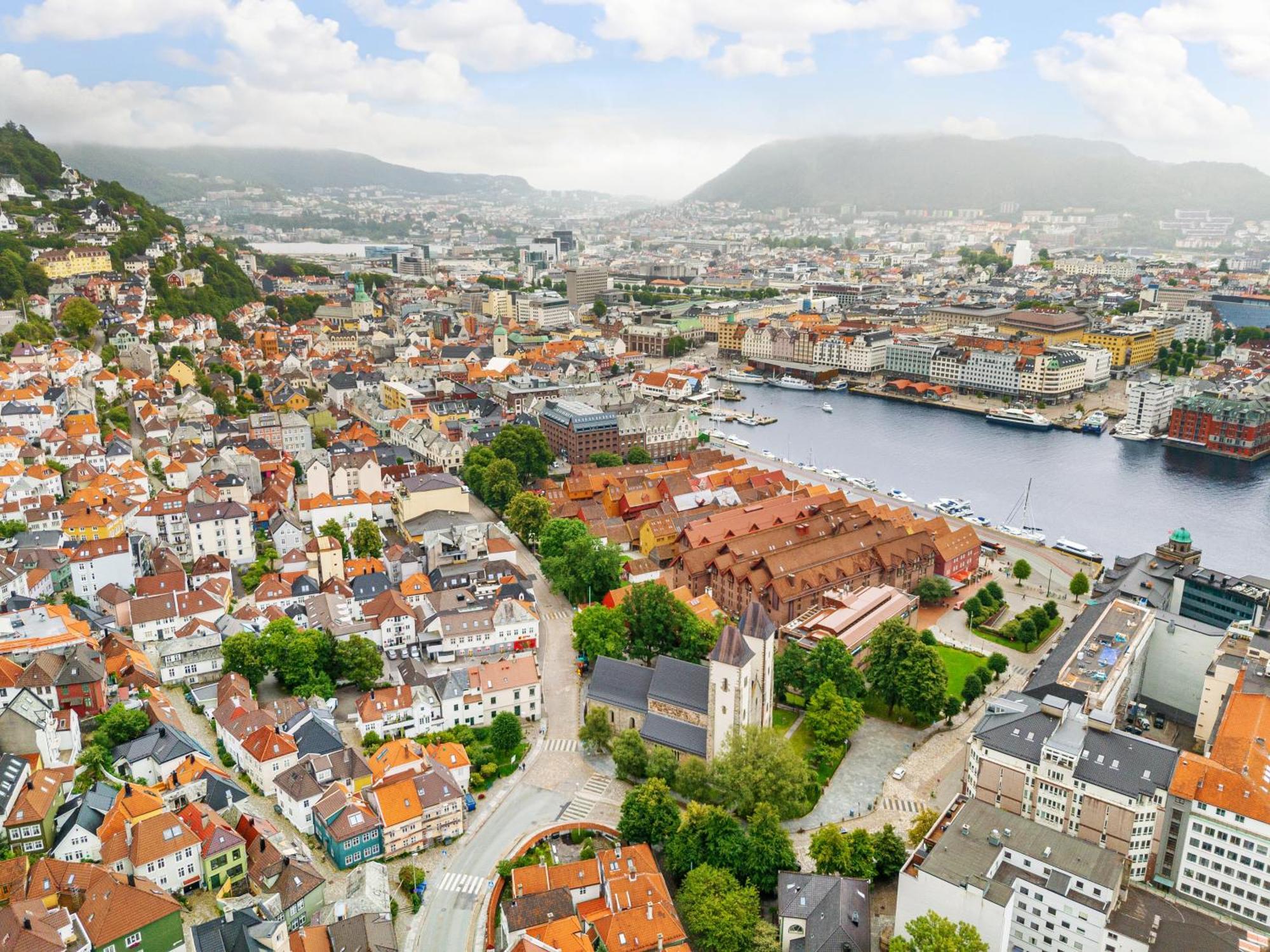 View To Bryggen - Renovated Dec 24 - Historic Cobblestone Street Bergen Exterior foto